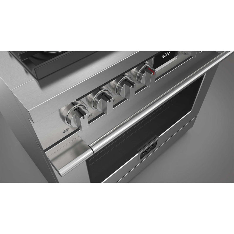 Fulgor Milano 36-inch Freestanding Dual Fuel Range F4PDF366S1 IMAGE 4