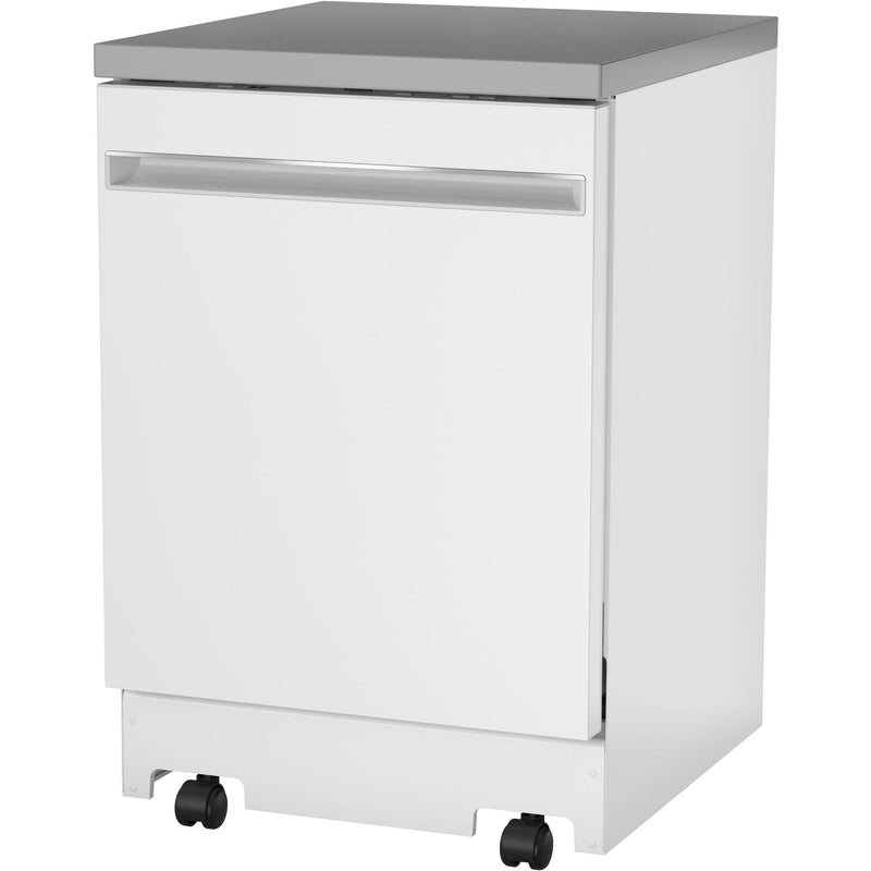 GE 24-inch Portable Dishwasher with Sanitize Option GPT225SGLWW IMAGE 5