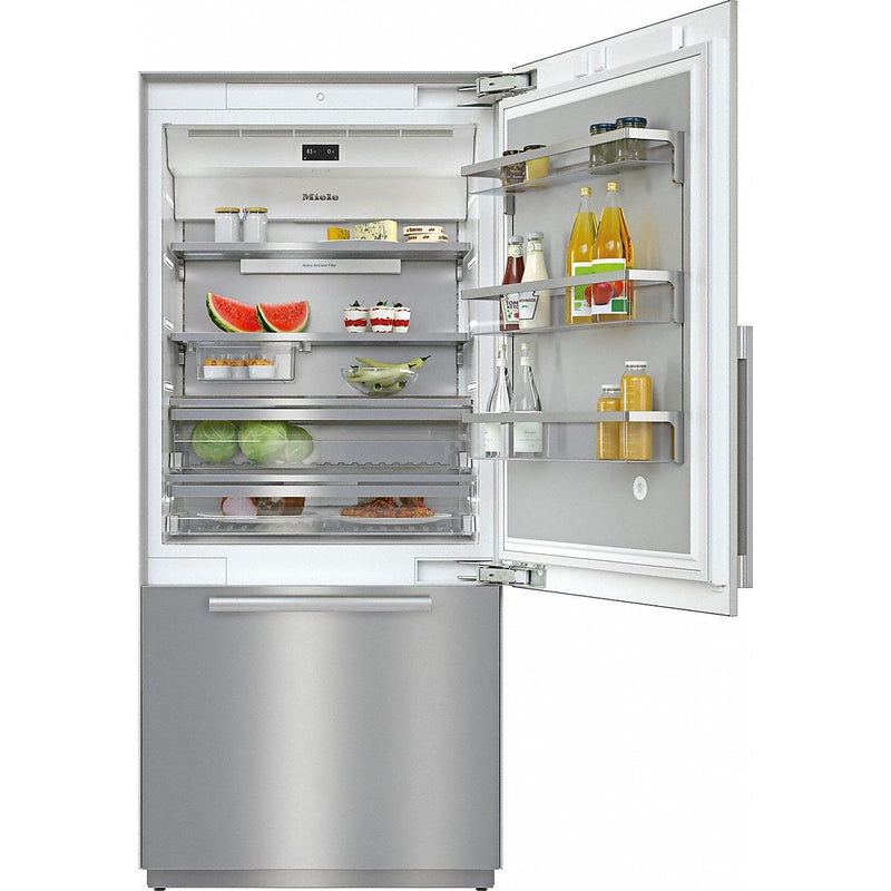 Miele 36-inch Bottom Freezer Refrigerator with MasterCool™ KF 2901 SF IMAGE 2