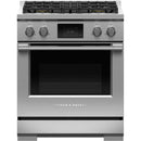 Fisher & Paykel 30-inch Freestanding Dual-Fuel Range with 4 Burners RDV3-304-L IMAGE 1