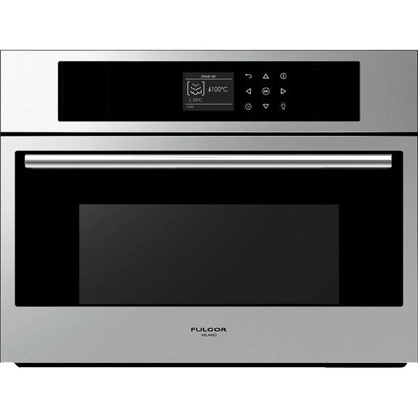 Fulgor Milano 24-inch Built-In Single Steam Wall Oven F7SCO24S1 IMAGE 1