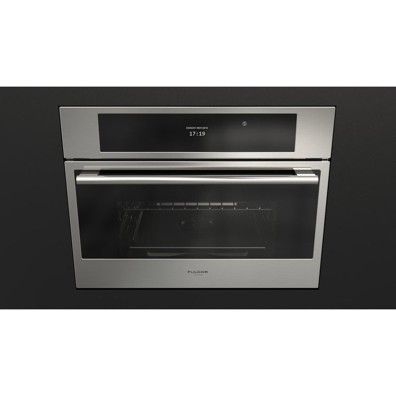 Fulgor Milano 24-inch Built-In Single Steam Wall Oven F7SCO24S1 IMAGE 3