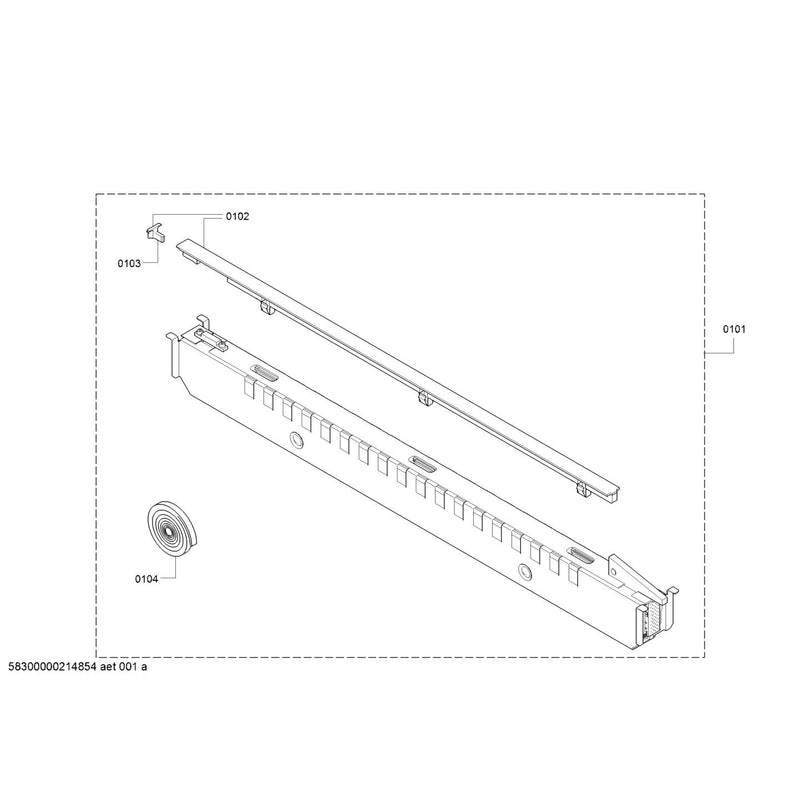 Gaggenau Installation Kit VV200010(00) IMAGE 2