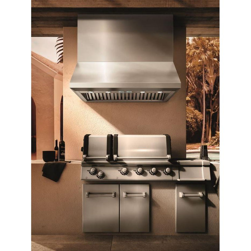 Elica Capri 36in Outdoor Wall Mount Ventilation Hood ECP136SS IMAGE 3