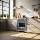  Forno 30-inch Freestanding Gas Range with 5 Burners FFSGS6239-30 IMAGE 13