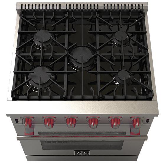 Forno 30-inch Freestanding Gas Range with 5 Burners FFSGS6239-30 IMAGE 2