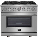 Forno 36-inch Freestanding Gas Range with 6 Burners FFSGS6239-36 IMAGE 1