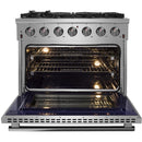 Forno 36-inch Freestanding Gas Range with 6 Burners FFSGS6239-36 IMAGE 5