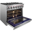 Forno 36-inch Freestanding Gas Range with 6 Burners FFSGS6239-36 IMAGE 7