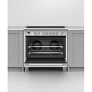 Fisher & Paykel 36-inch Freestanding Electric Range with Induction Technology OR36SCI6W1 IMAGE 6