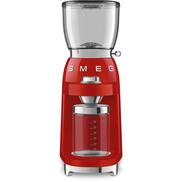 Smeg Conical Burr Coffee Grinder CGF01RDUS IMAGE 1