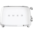  Smeg Retro-Style 4-Slice Toaster TSF03WHUS IMAGE 1