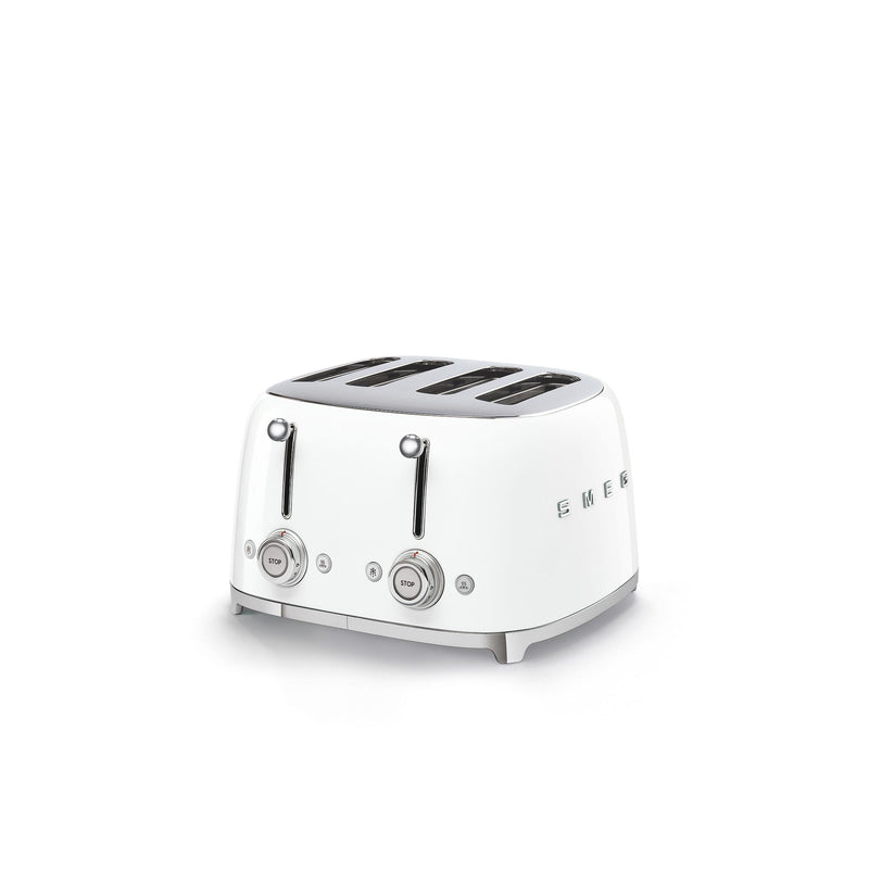 Smeg Retro-Style 4-Slice Toaster TSF03WHUS IMAGE 3