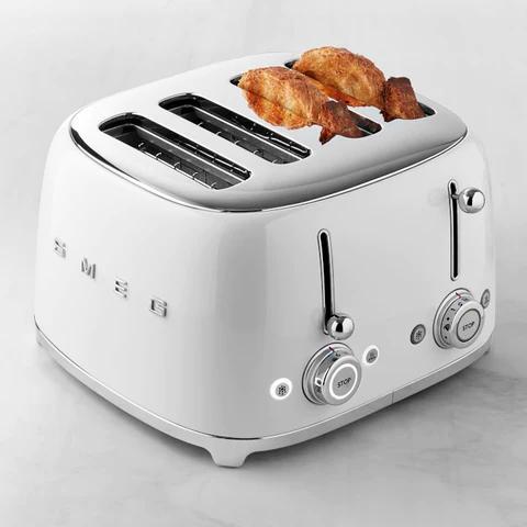 Smeg Retro-Style 4-Slice Toaster TSF03WHUS IMAGE 7