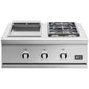  DCS Series 9 30in Built-In Gas Griddle & Double Side Burner GDSBE1-302-L IMAGE 1