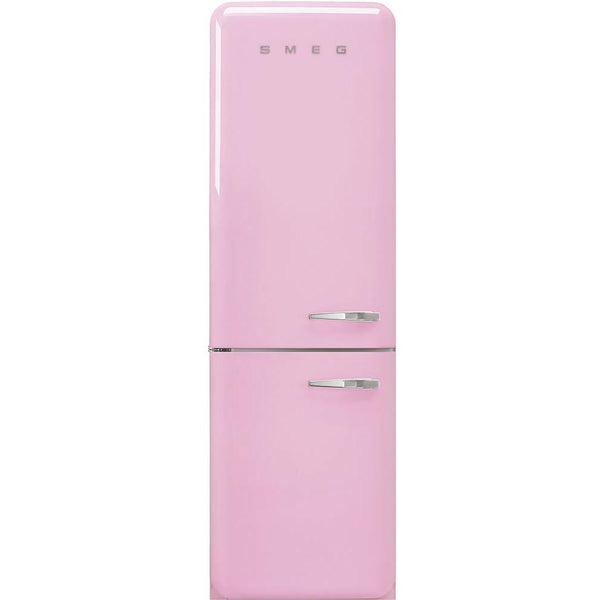 Smeg 24-inch, 11.7 cu. ft. Bottom Freezer Refrigerator FAB32ULPK3 IMAGE 1