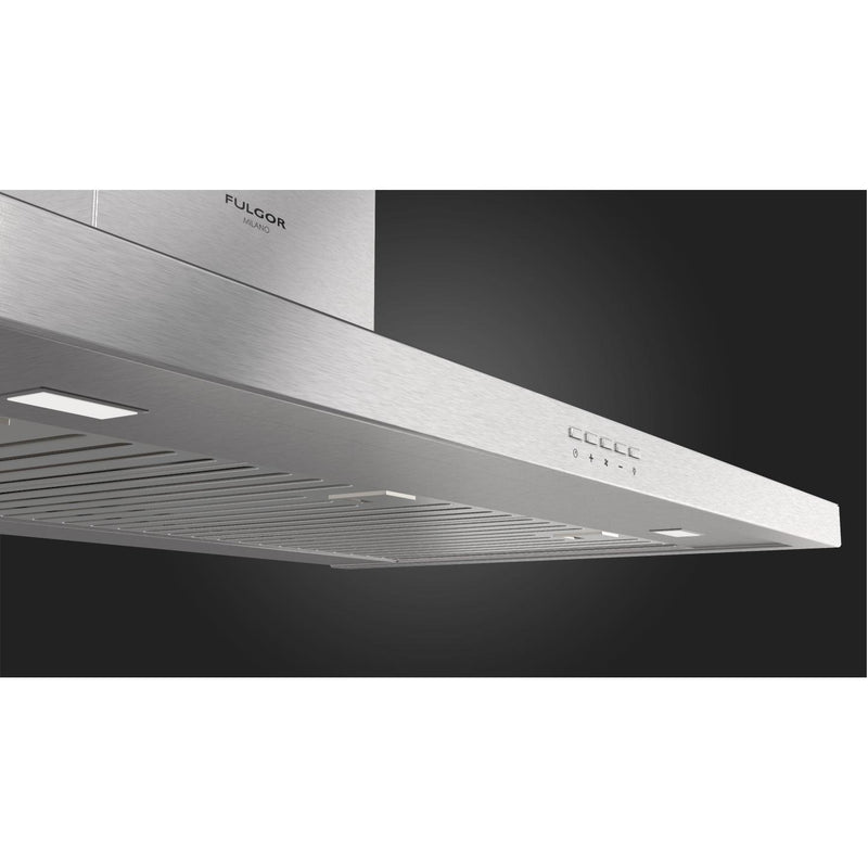 Fulgor Milano 36-inch Distinto Series Wall Mount Range Hood F4CW36S1 IMAGE 2