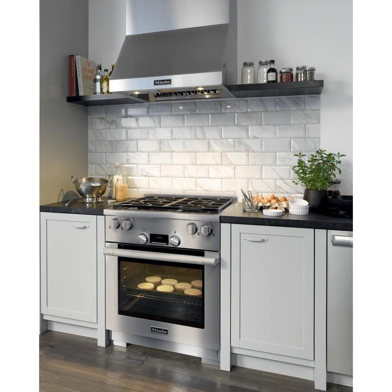 Miele 30-inch Freestanding Dual Fuel Range with Convection Technology 25172451USA IMAGE 5