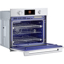 Signature Kitchen Suite 30-inch Single Wall Oven with Steam Assist SKSSV3001S IMAGE 4