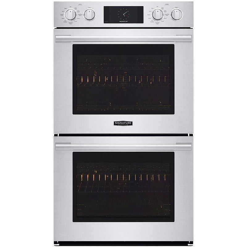 Signature Kitchen Suite 30-inch Double Wall Oven with Steam Assist SKSDV3002S IMAGE 1