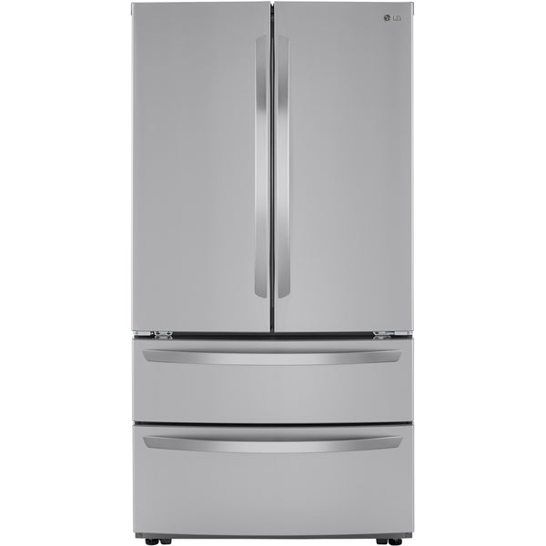 LG 23 cu. ft. Counter-Depth French 4-Door Refrigerator LMWC23626S IMAGE 1