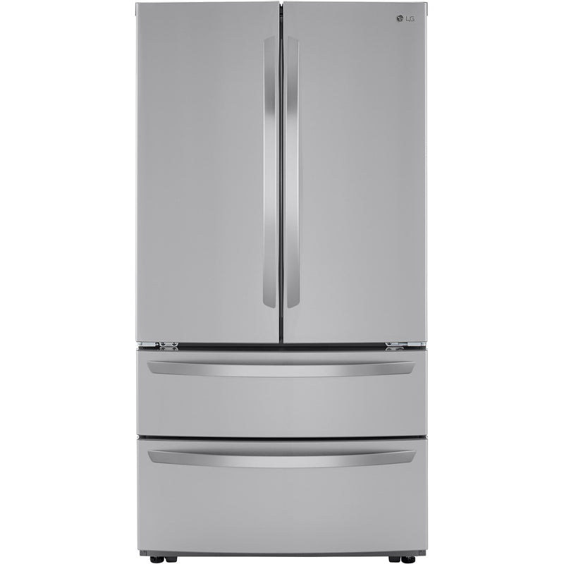 LG 23 cu. ft. Counter-Depth French 4-Door Refrigerator LMWC23626S IMAGE 1