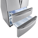 LG 23 cu. ft. Counter-Depth French 4-Door Refrigerator LMWC23626S IMAGE 5