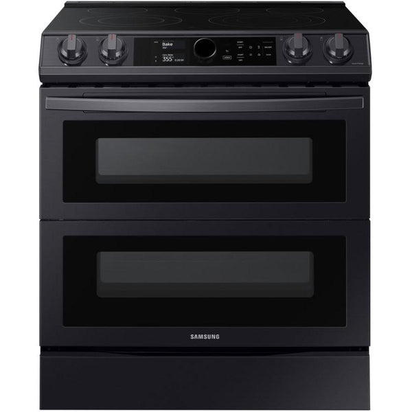 Samsung 30-inch Slide-in Electric Range with Wi-Fi Connectivity NE63T8751SG/AC IMAGE 1