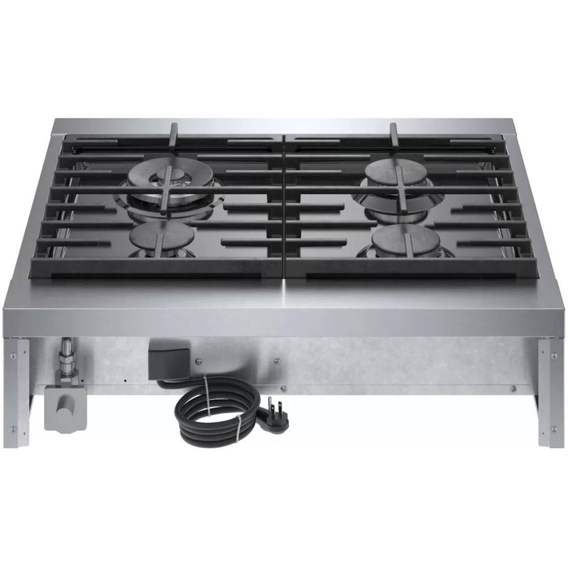 Bosch 30-inch Built-in Gas Rangetop with OptiSim® Burner RGM8058UC IMAGE 2