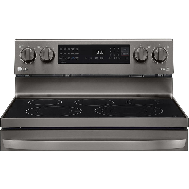 LG 30-inch, 6.3 cu.ft. Freestanding Electric Range with Wi-Fi Connectivity LREL6325D IMAGE 6