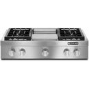  JennAir 36-inch Gas Rangetop JGCP536WP IMAGE 1
