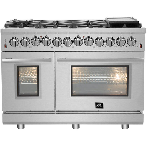 Forno 48-inch Freestanding Dual-Fuel Range with True Convection Technology FFSGS6125-48 IMAGE 1