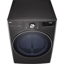 LG 7.4 cu.ft. Electric Dryer with TurboSteam™ Technology DLEX4200B FINAL SALE - OPEN BOX IMAGE 2