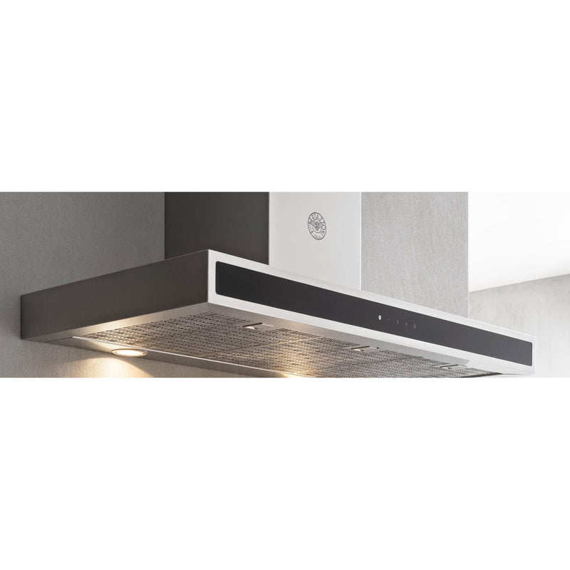 Bertazzoni 48-inch Professional Series Wall Mount Range Hood with LED Lighting KG48X IMAGE 3