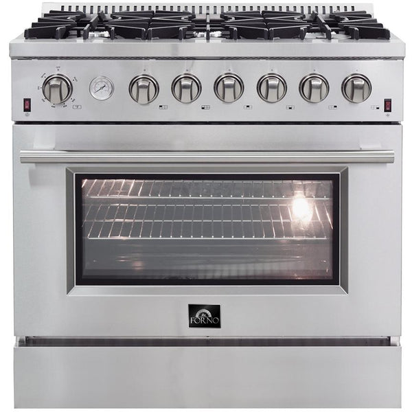 Forno 36-inch Freestanding Gas Range FFSGS6291-36 IMAGE 1