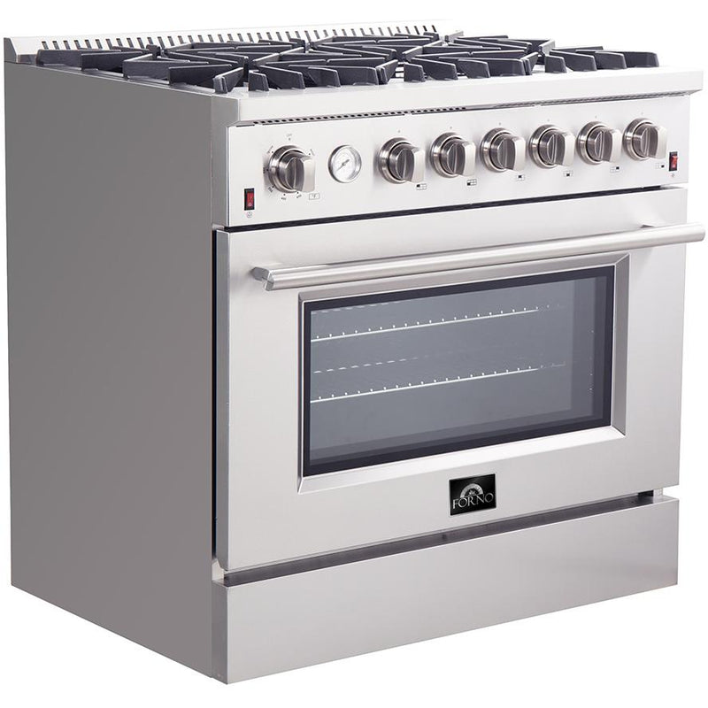 Forno 36-inch Freestanding Gas Range FFSGS6291-36 IMAGE 3