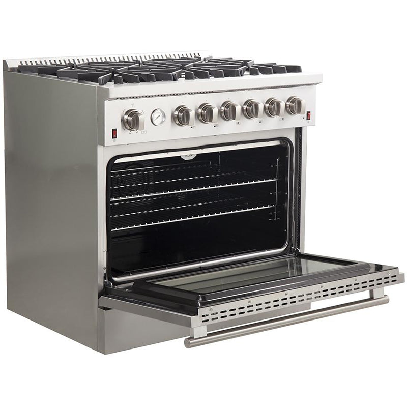 Forno 36-inch Freestanding Gas Range FFSGS6291-36 IMAGE 4