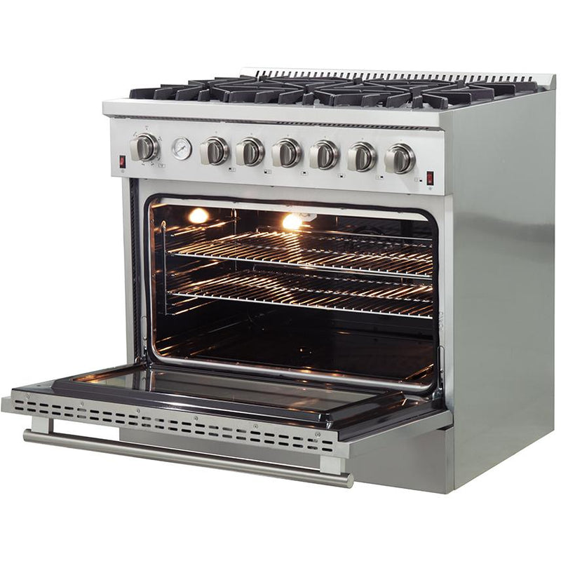 Forno 36-inch Freestanding Gas Range FFSGS6291-36 IMAGE 6