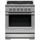 Fisher & Paykel 30-inch Freestanding Gas Range with Dual Flow Burners™ RGV3-304-N IMAGE 1