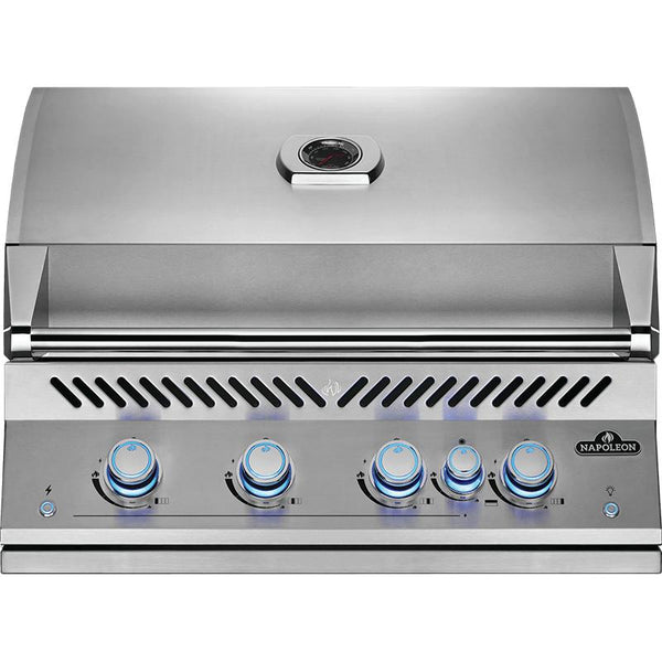 Napoleon 66,000 BTU Built-in Propane Gas Grill with Infrared Rear Burner BIG32RBPSS IMAGE 1