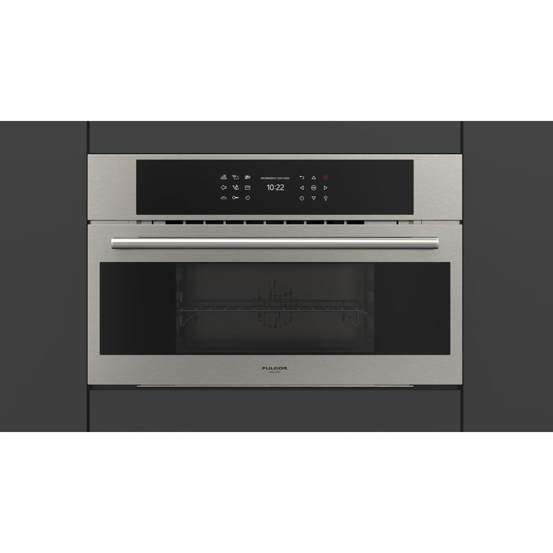 Fulgor Milano 30-inch, Built-in Single Steam Wall Oven F7DSCO30S1 IMAGE 2