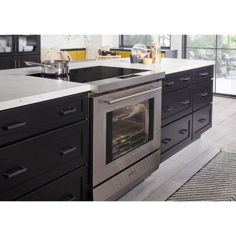 Wolf 36-inch Freestanding Induction Electric Range with Wi-Fi Connect IR36550/S/T IMAGE 3