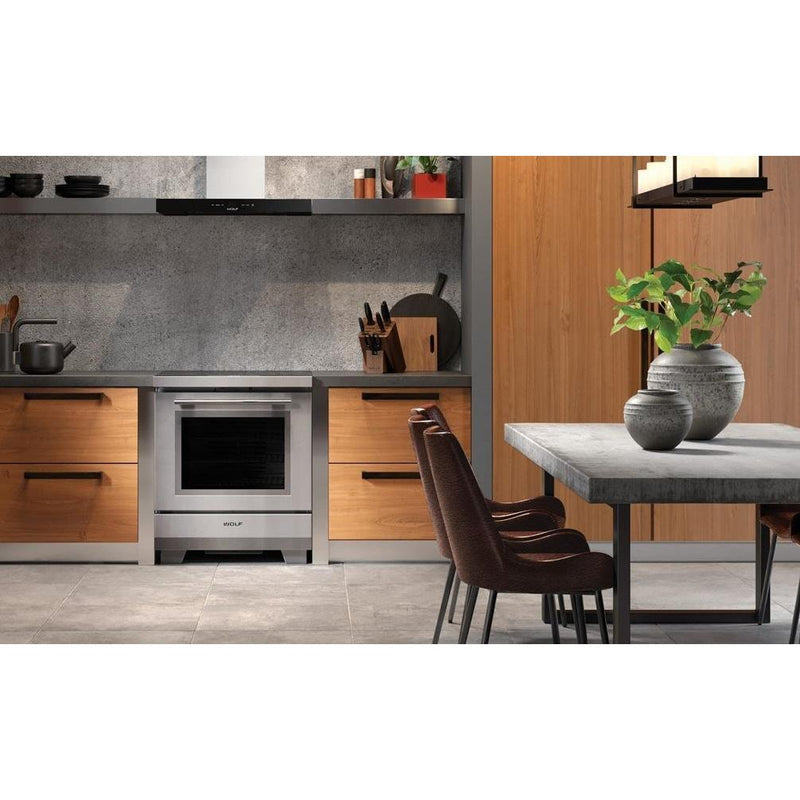 Wolf 30-inch Freestanding Induction Electric Range with Wi-Fi Connect IR30450/S/T IMAGE 5