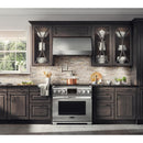  Signature Kitchen Suite 36-inch Freestanding Dual Fuel Range with Sous Vide SKSDR360SIS IMAGE 3