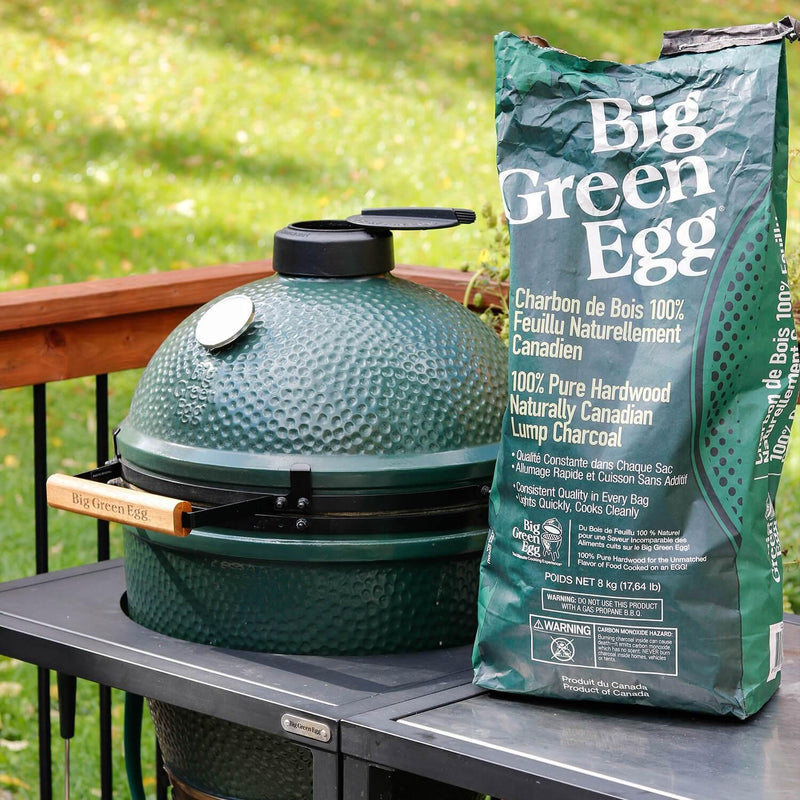 Big Green Egg 8kg Canadian Maple 100% Natural Lump Charcoal 122780 IMAGE 2