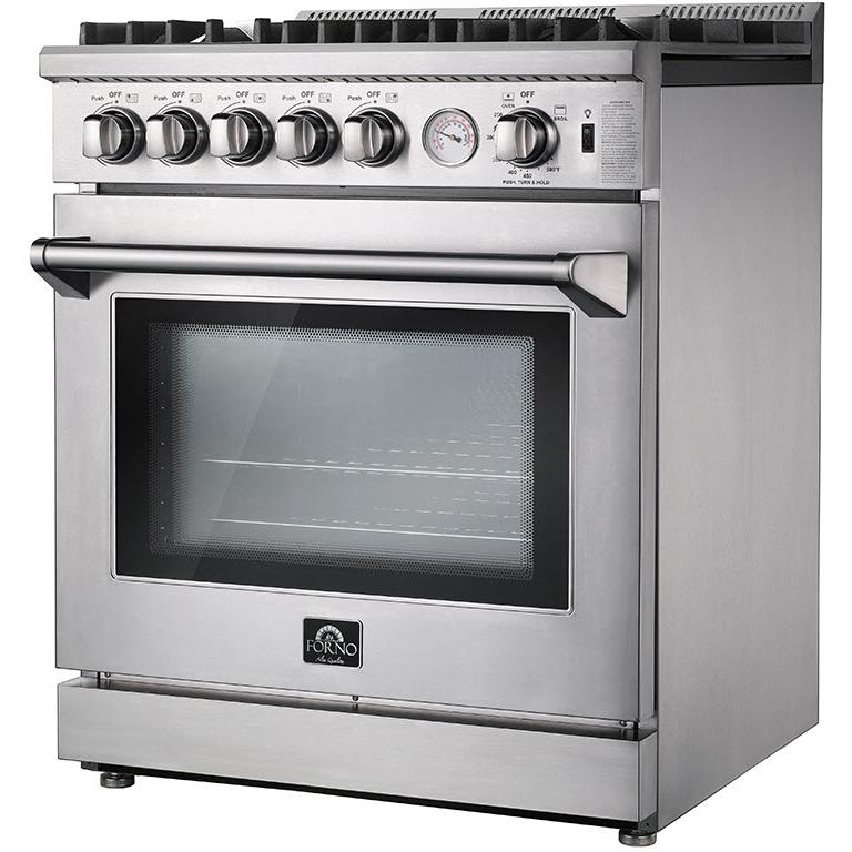 Forno 30-inch Freestanding Gas Range with Convection Technology FFSGS6275-30 IMAGE 3