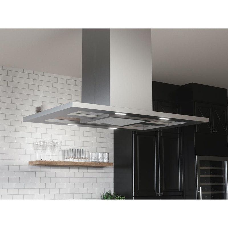 Zephyr 36-inch Modena Series Island Hood ZMD-M90BS IMAGE 2