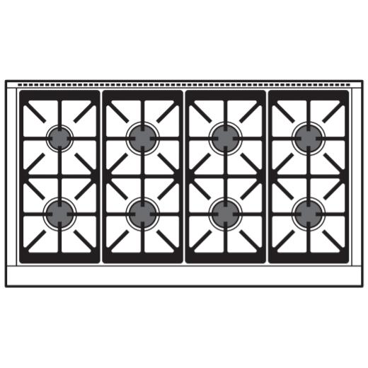 Wolf 48-inch Dual Fuel Range DF48850/S/P IMAGE 3