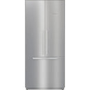 Miele 36-inch, 19.4 cu.ft. Built-in French 3-Door Refrigerator with WiFi Conn@ct KF 2982 SF IMAGE 1