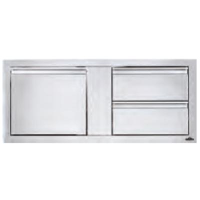 Napoleon Outdoor Kitchen Components Drawer & Door Center BI-4216-1D2DR IMAGE 1